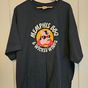 Memphis BBQ T-Shirt Big & Tall 3xl